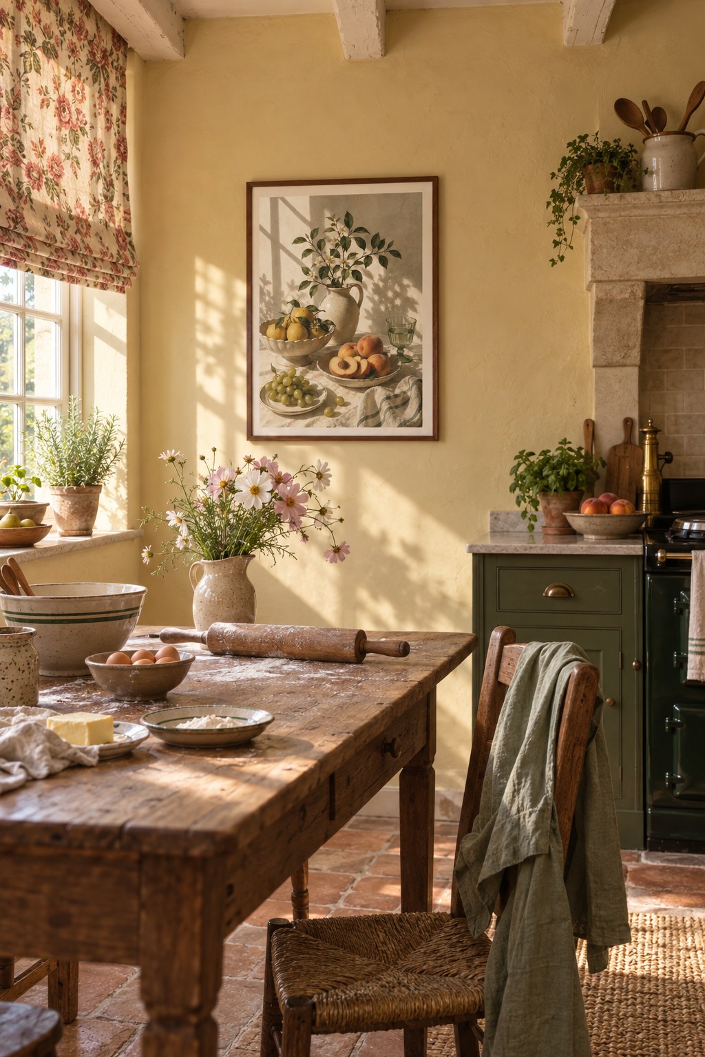 Citrus & Stone Fruit, styled interior