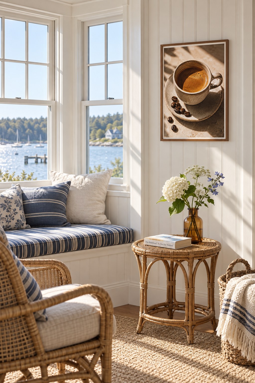 Espresso in Morning Light, styled interior