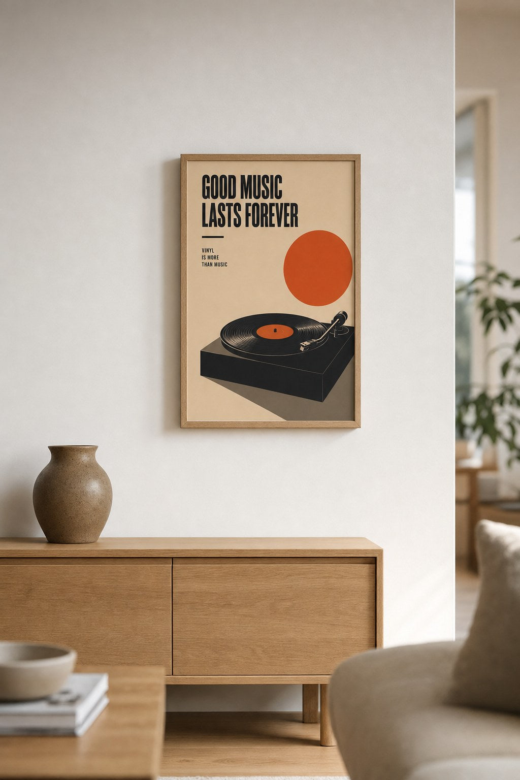 Good Music Forever, styled interior