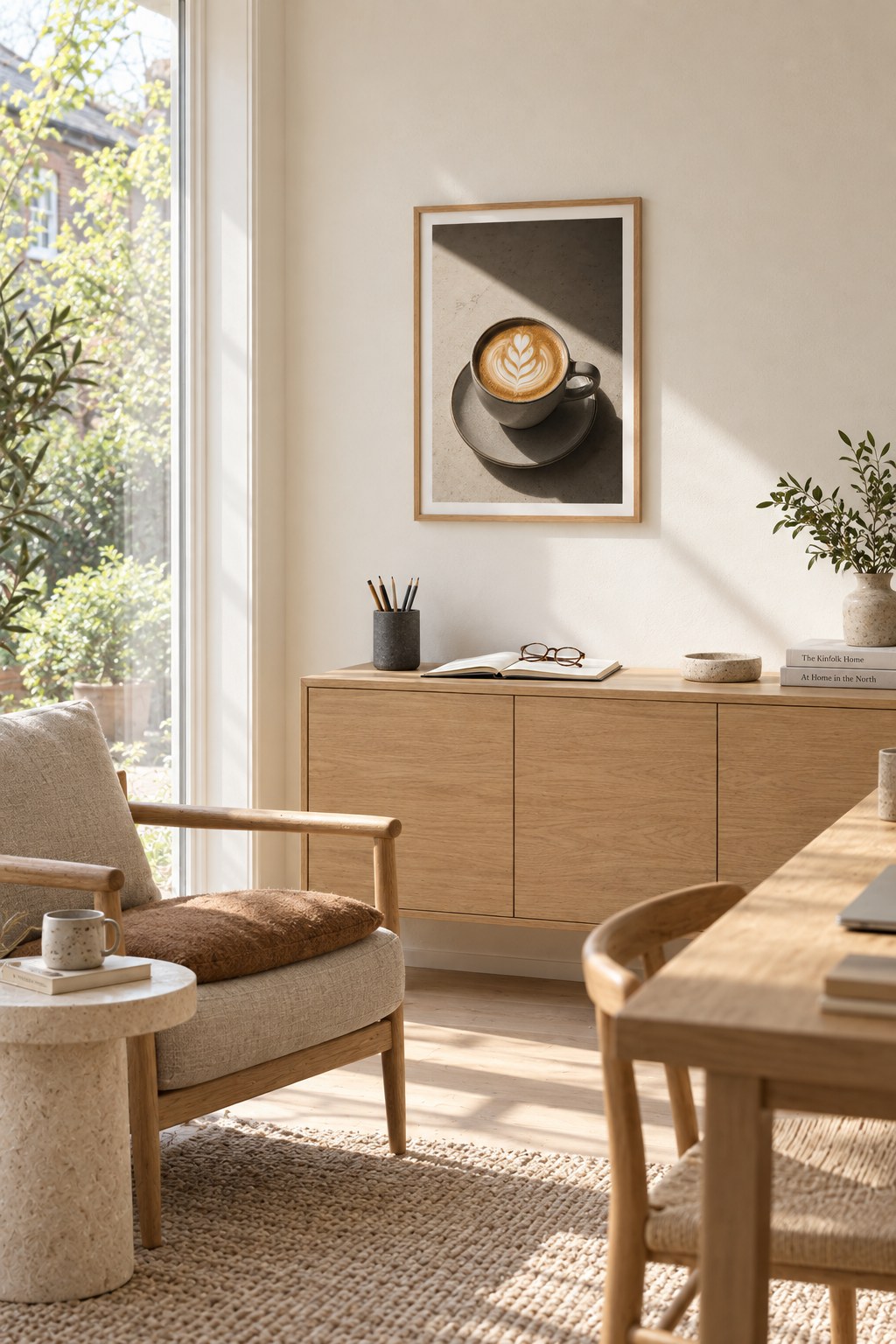 Morning Latte, styled interior