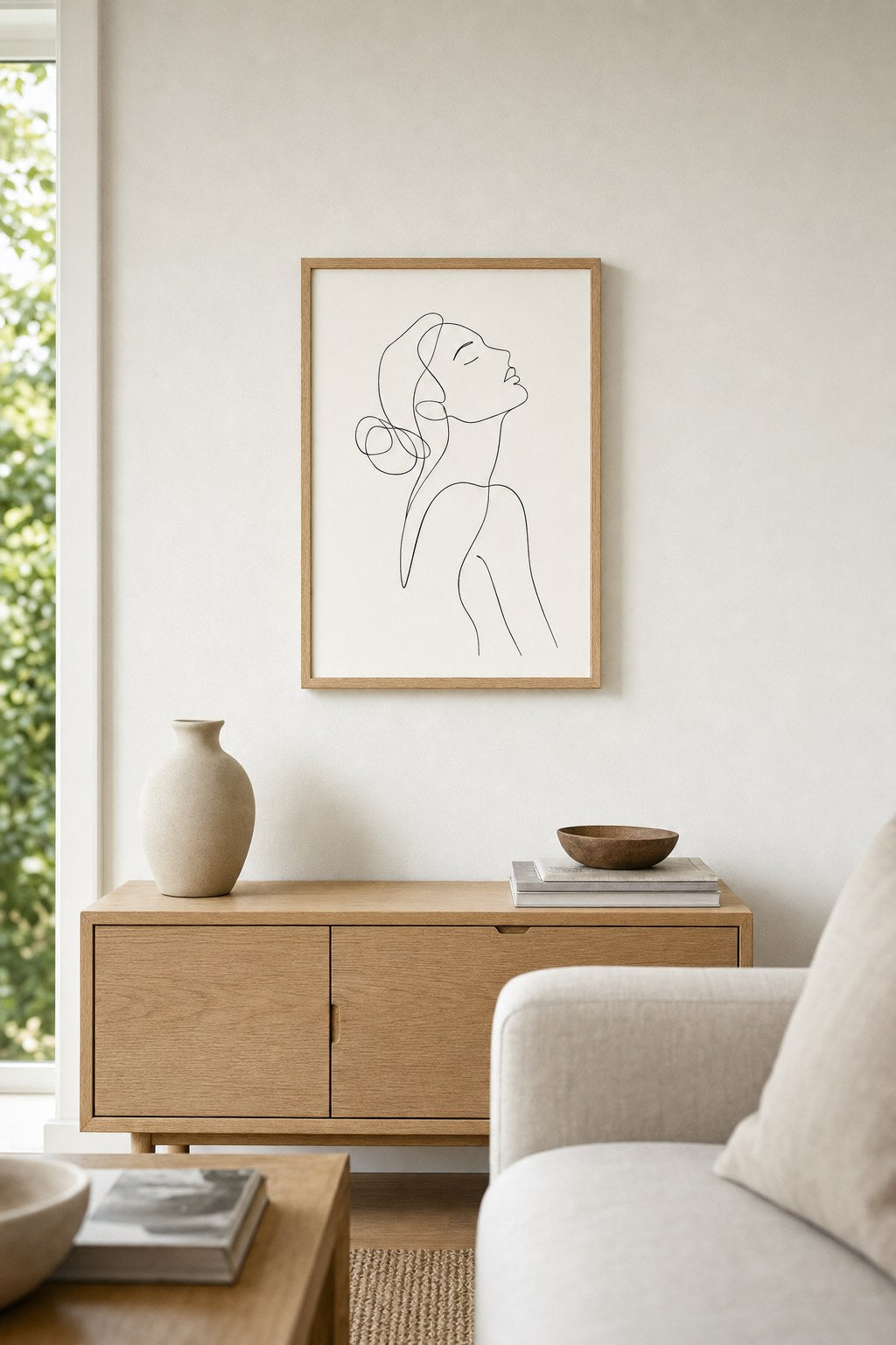 Quiet Muse Line, styled interior