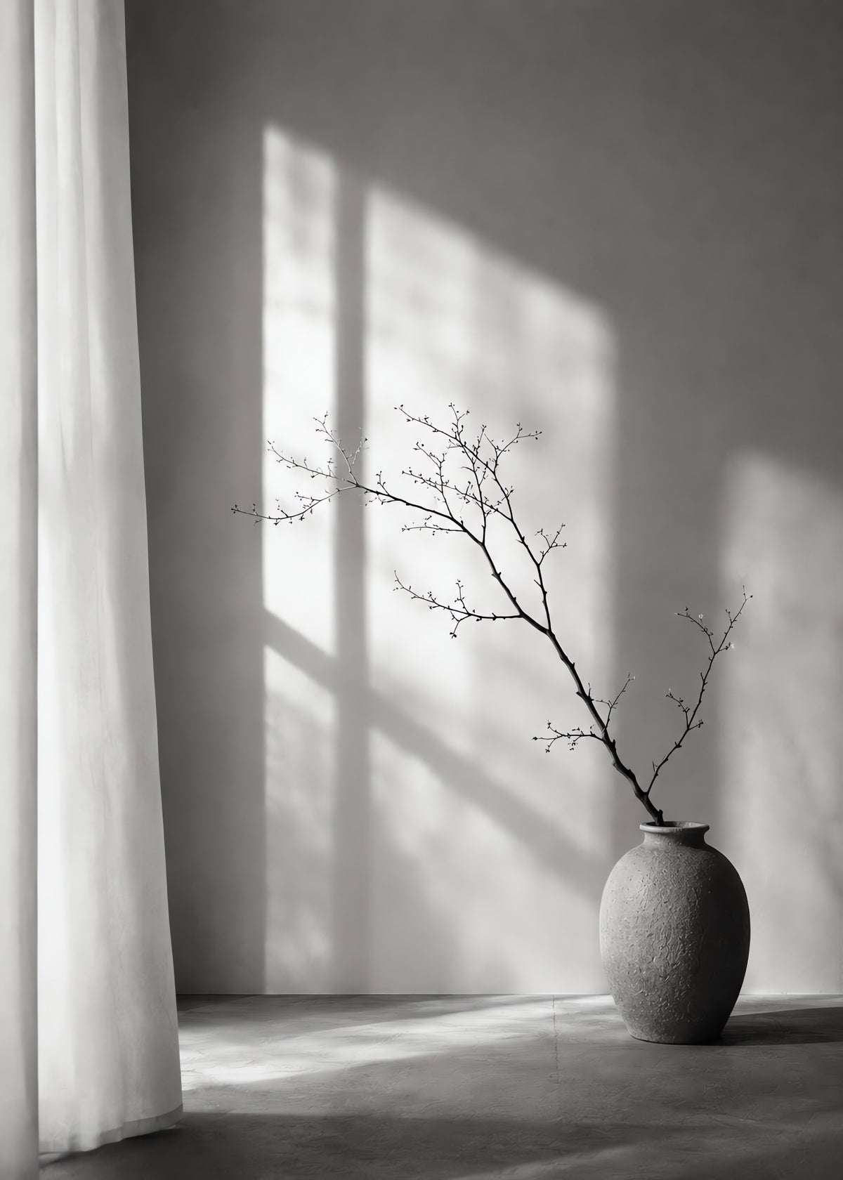 Quiet Window Light, flat artwork