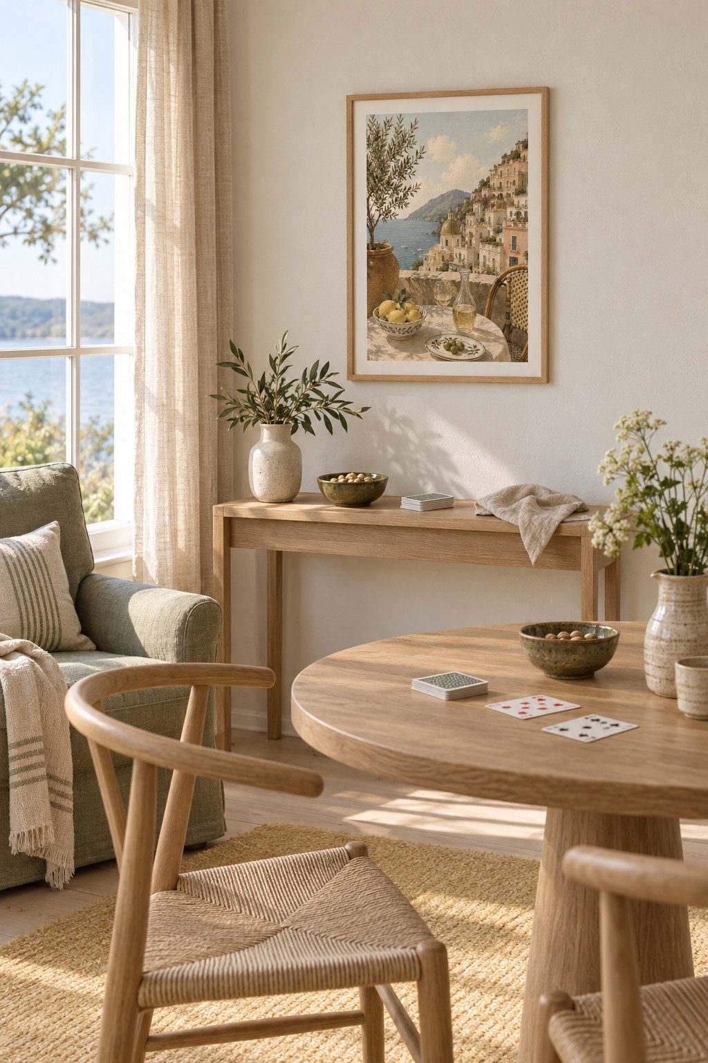 Amalfi Aperitivo, styled interior