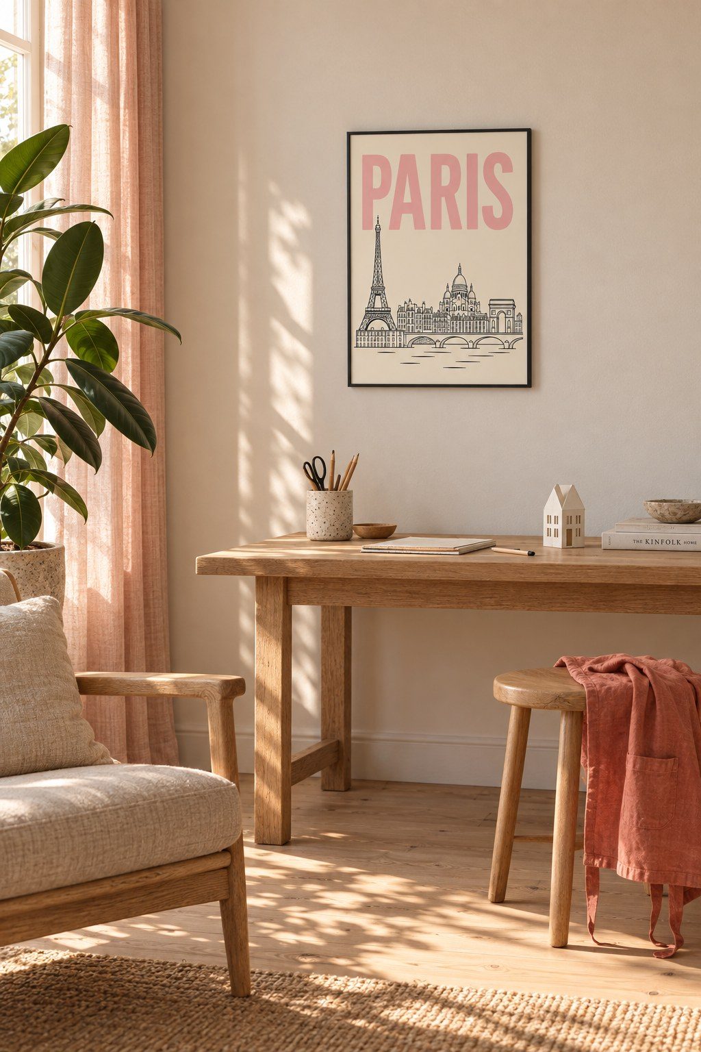 Paris Skyline Dreams, styled interior