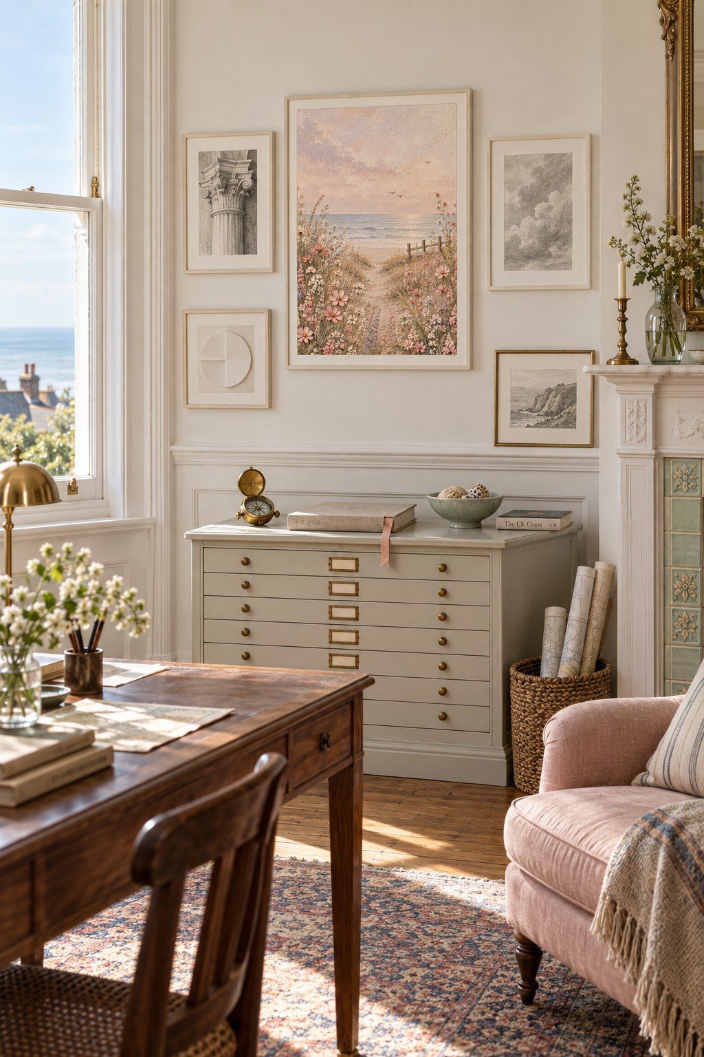 Path to the Sea, styled interior