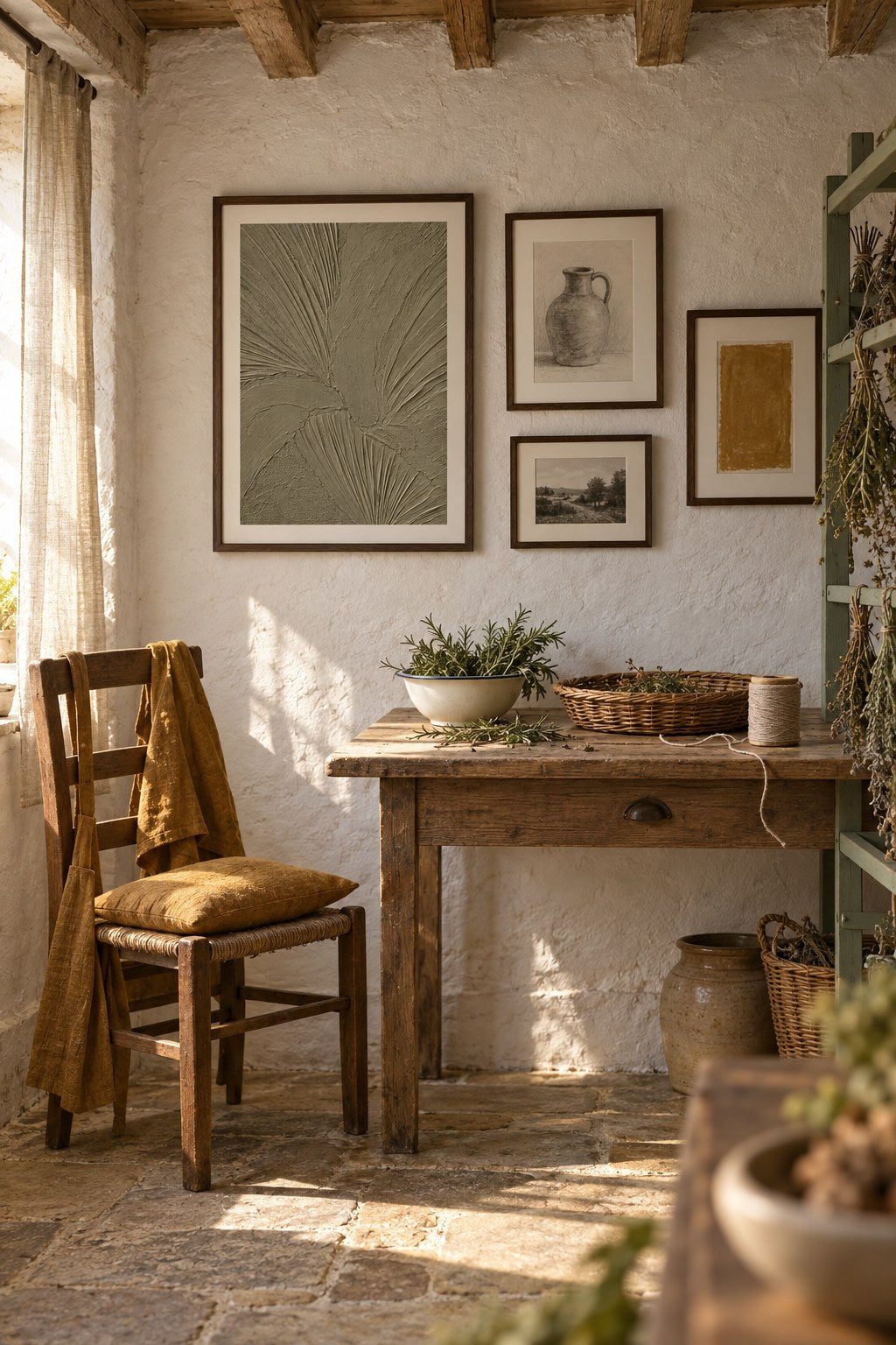 Quiet Palm Impressions, styled interior