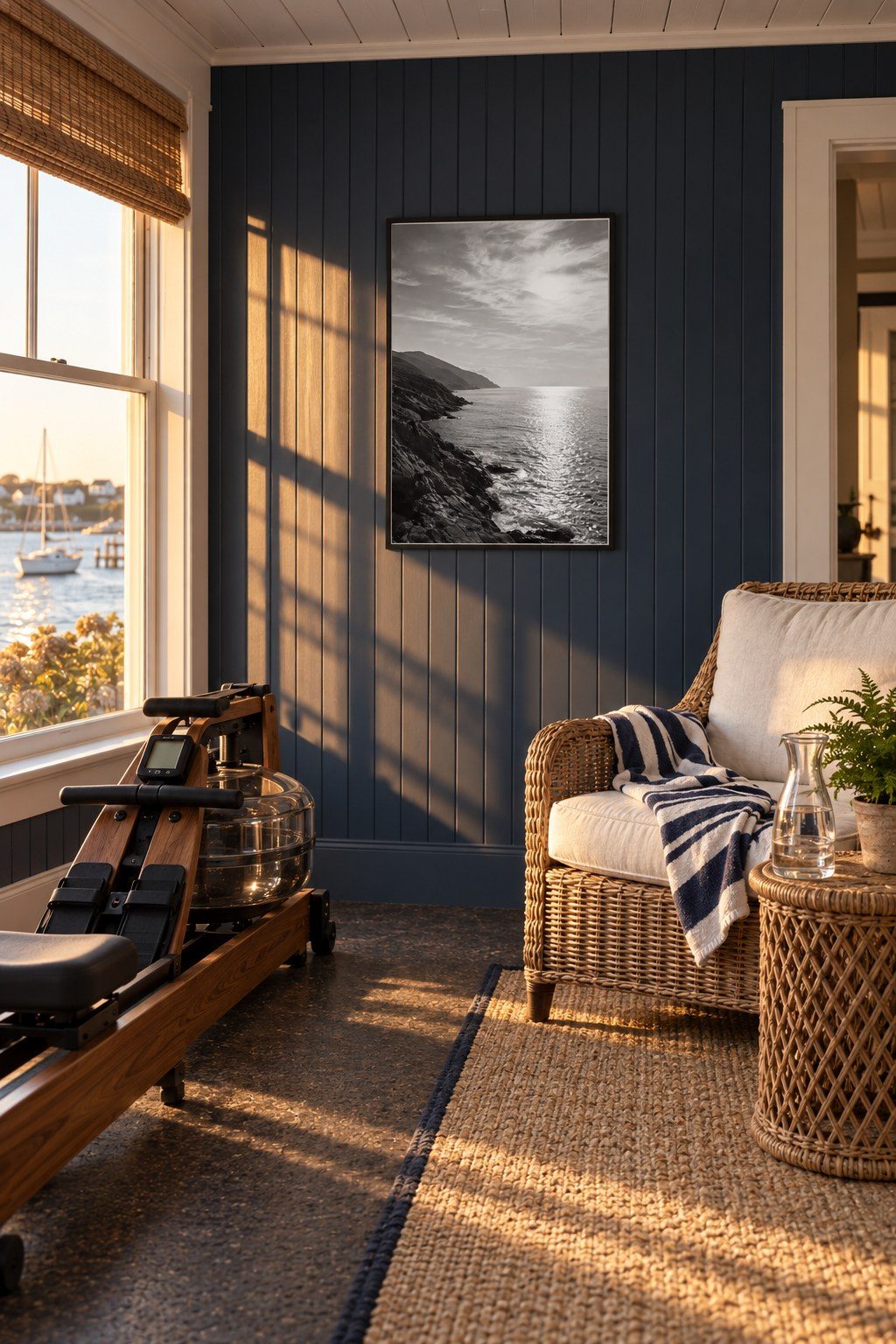 Silver Coastal Light, styled interior